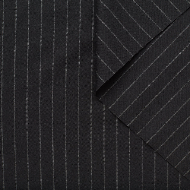 T22A03016 | Fine Pinstripe Wool Suiting