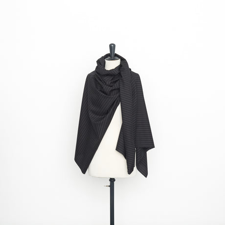  Tissu De Costume Laine Rayures Fines