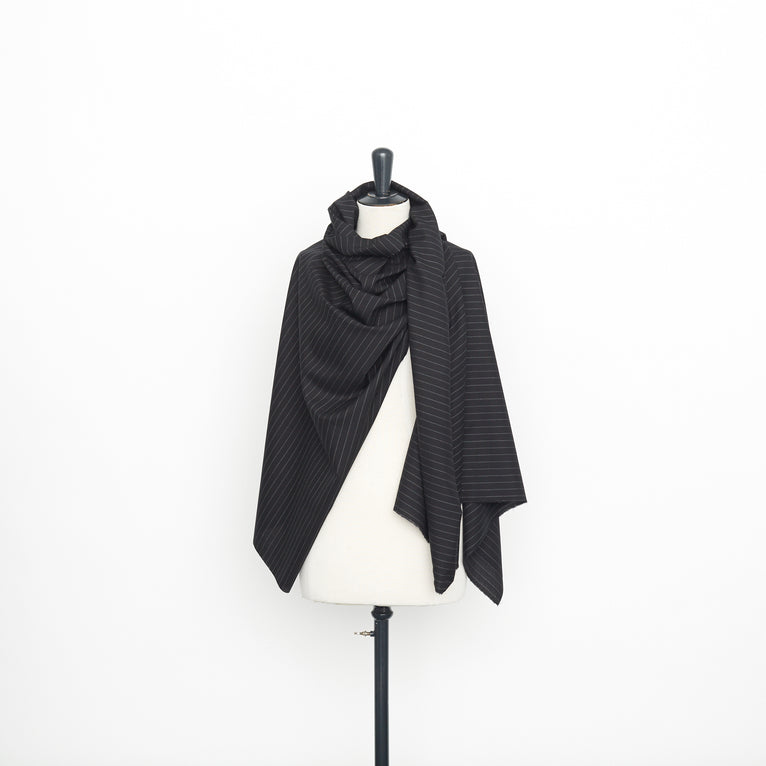 t22a03016 | Tissu De Costume Laine Rayures Fines - vue 2
