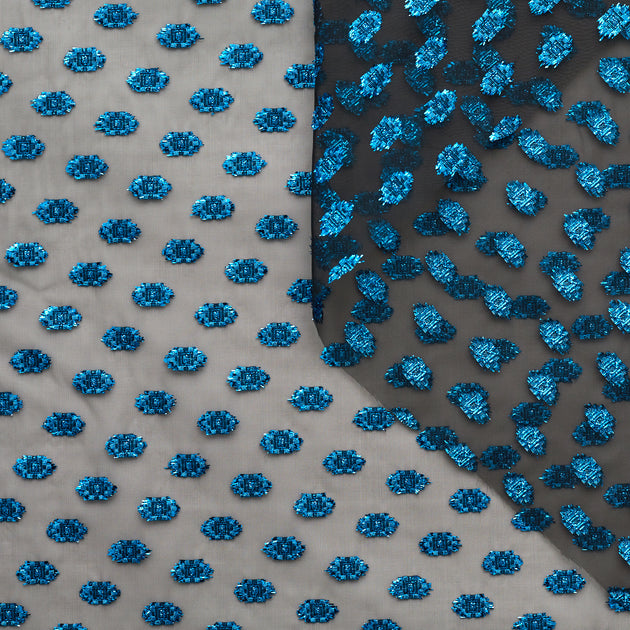 T22H03843 | Lurex Dots Organdi