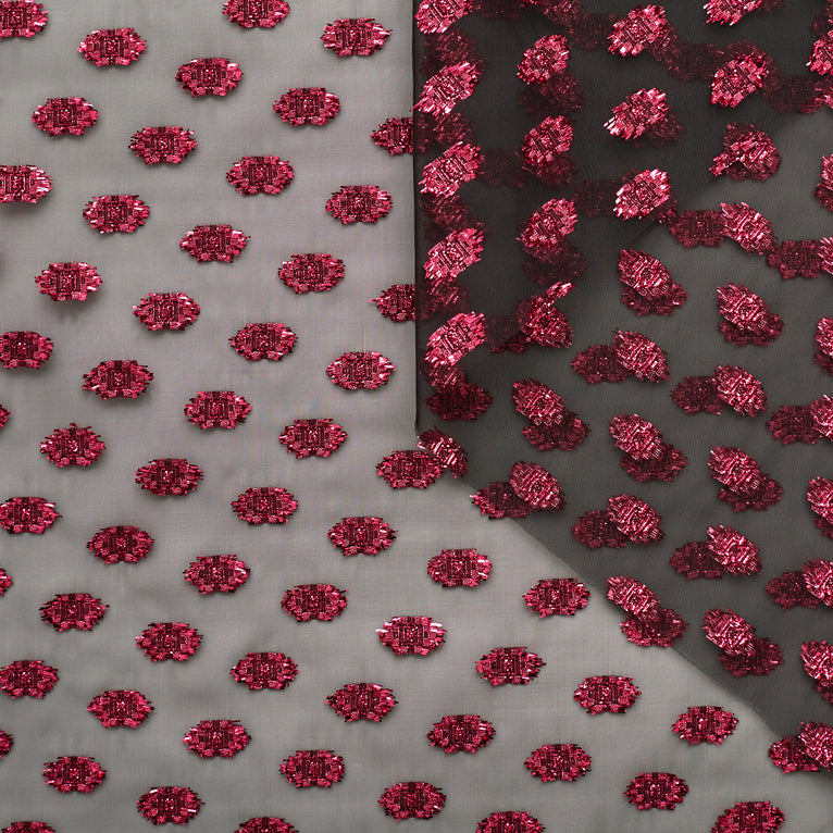T22H03843 | Lurex Dots Organdi - view 5