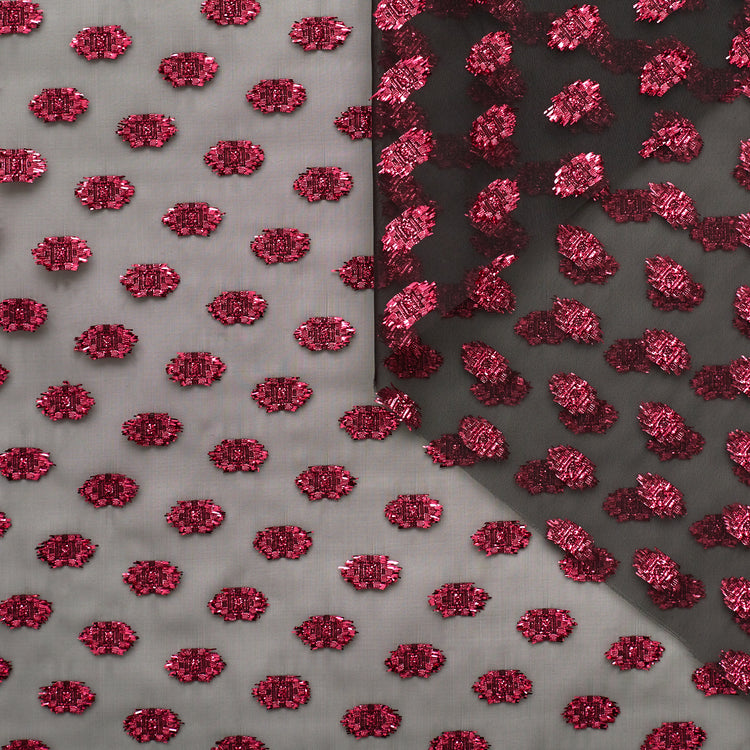 T22H03843 | Lurex Dots Organdi - view 1