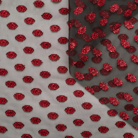 T22H03843 | Lurex Dots Organdi