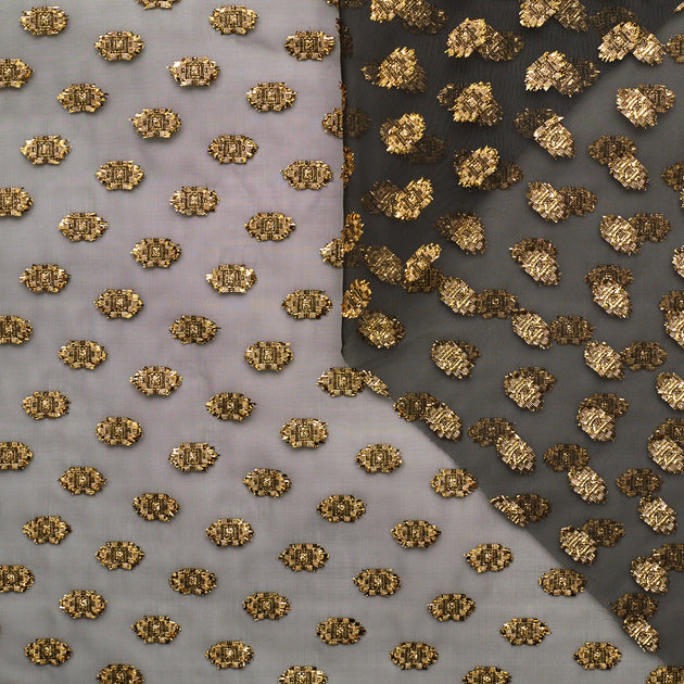 T22H03843 | Lurex Dots Organdi