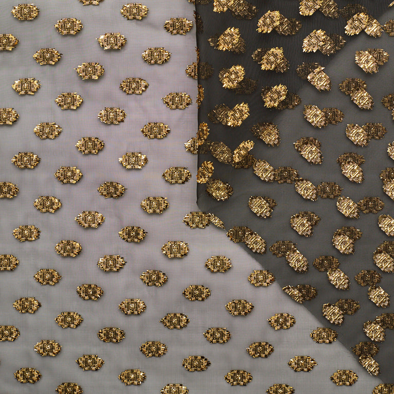 T22H03843 | Lurex Dots Organdi - view 3