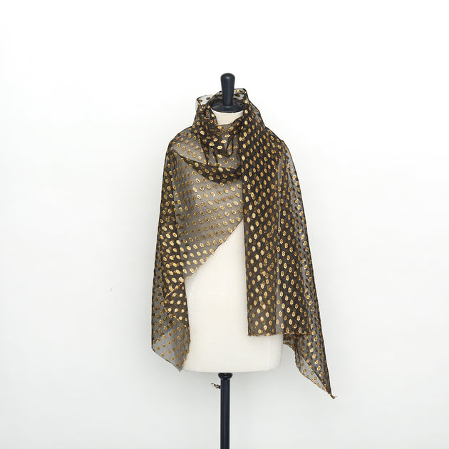 T22H03843 | Lurex Dots Organdi