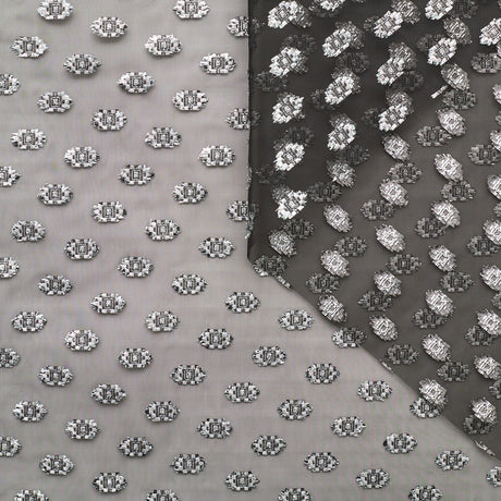 T22H03843 | Lurex Dots Organdi