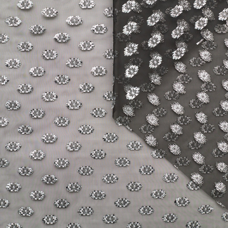 T22H03843 | Lurex Dots Organdi - view 1
