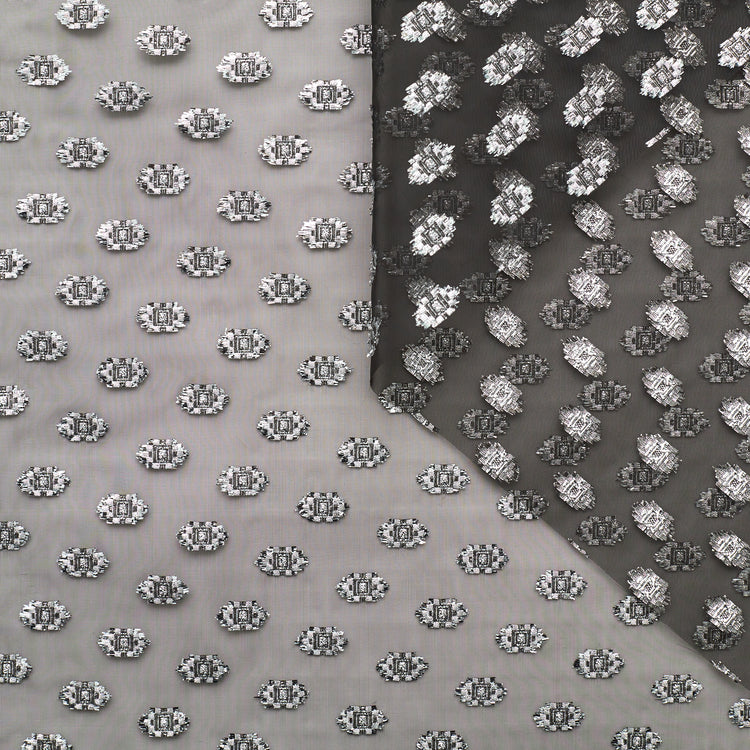 T22H03843 | Lurex Dots Organdi - view 1