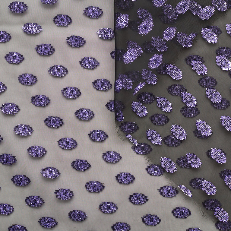 T22H03843 | Lurex Dots Organdi - view 2
