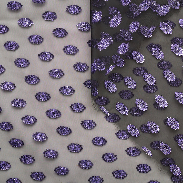 T22H03843 | Lurex Dots Organdi - view 1