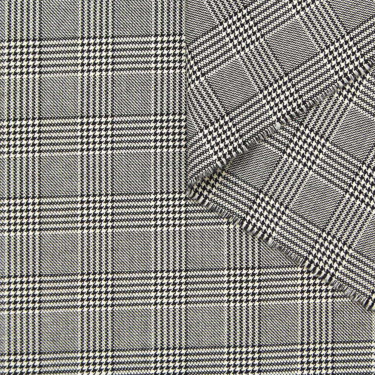 T22N01301 | Prince Of Wales Dry Wool Suiting - view 3
