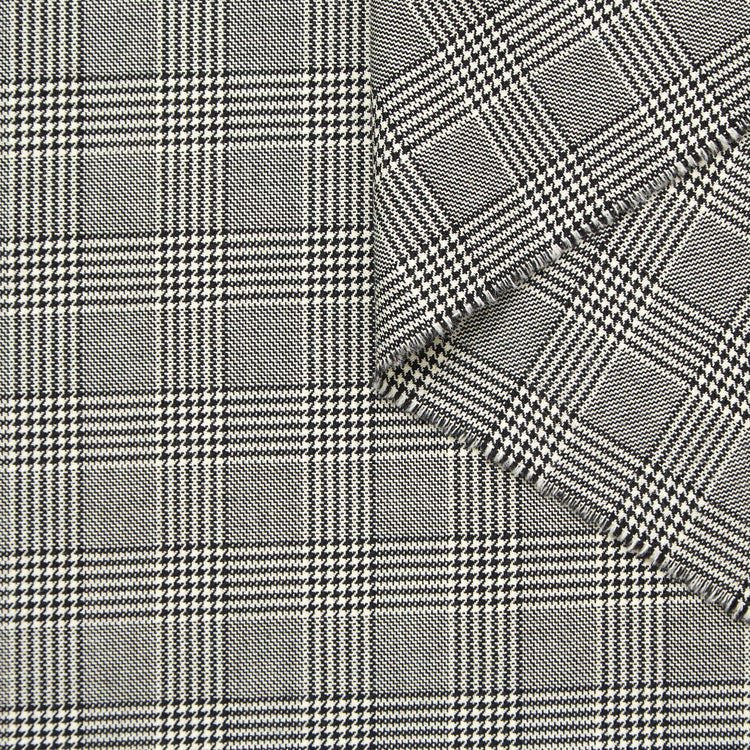 T22N01301 | Prince Of Wales Dry Wool Suiting - view 1