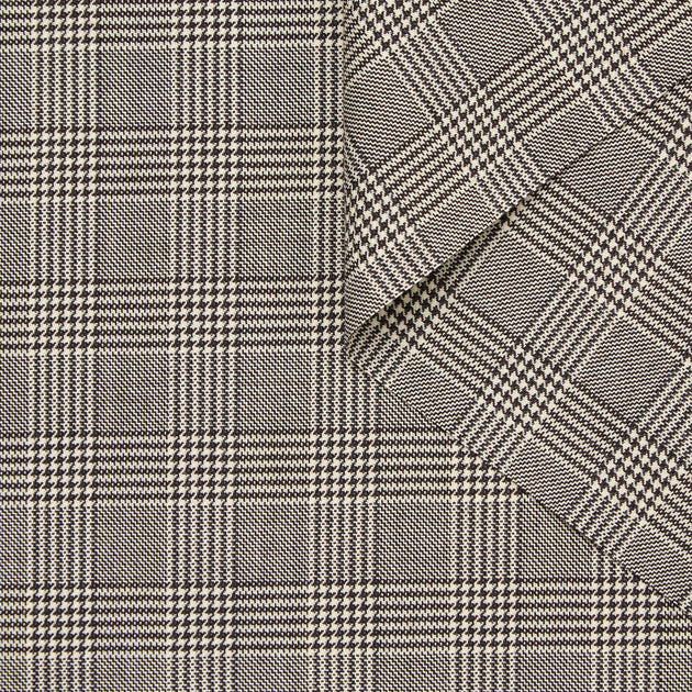 T22N01301 | Prince Of Wales Dry Wool Suiting