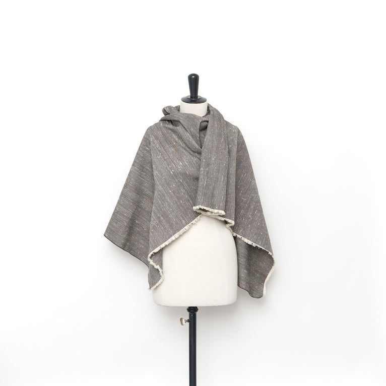 T22N01303 | Textured Fil A Fil Silk Canvas - view 2