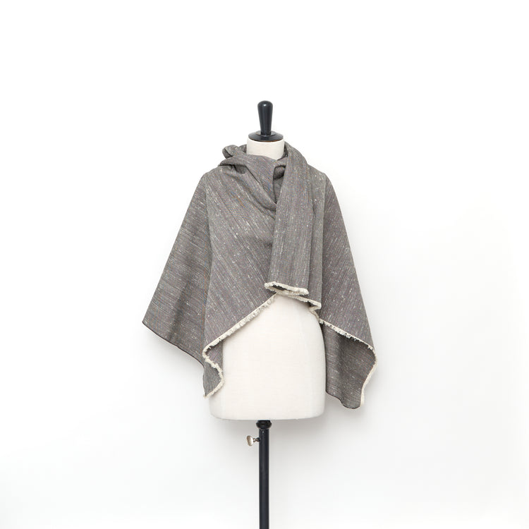 T22N01303 | Textured Fil A Fil Silk Canvas - view 2