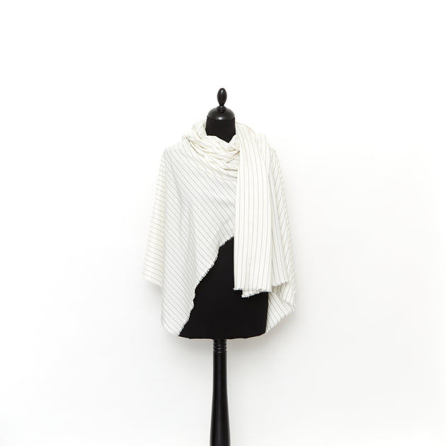 T22N01310 | Satinated Stripe Silk