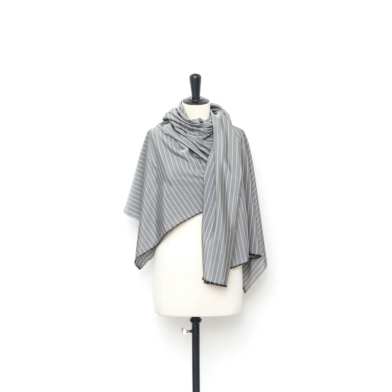 T22N01319 | Satinated Stripe Silk - view 2
