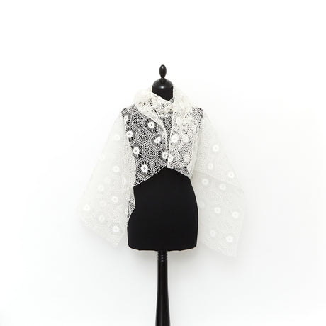  Floral Guipure 27cm