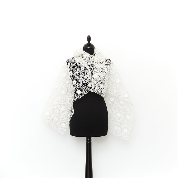 T22N01321 | Floral Guipure 27cm - view 2