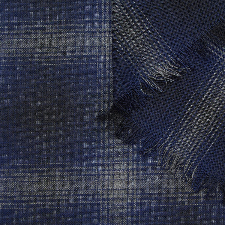 T22N01328 | Tartan Wool Etamine Panels 106cm X 228cm - view 1