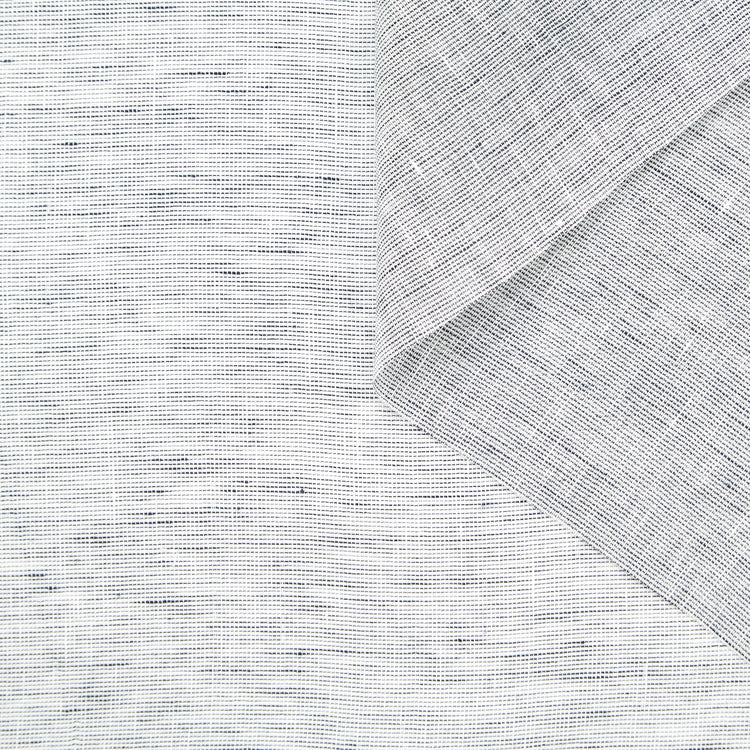 T22N01347 | Linen Fil A Fil Shantung Effect - view 1