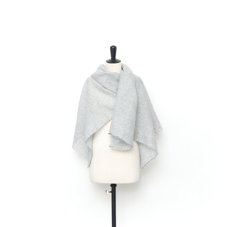 T22N01347 | Linen Fil A Fil Shantung Effect - view 2