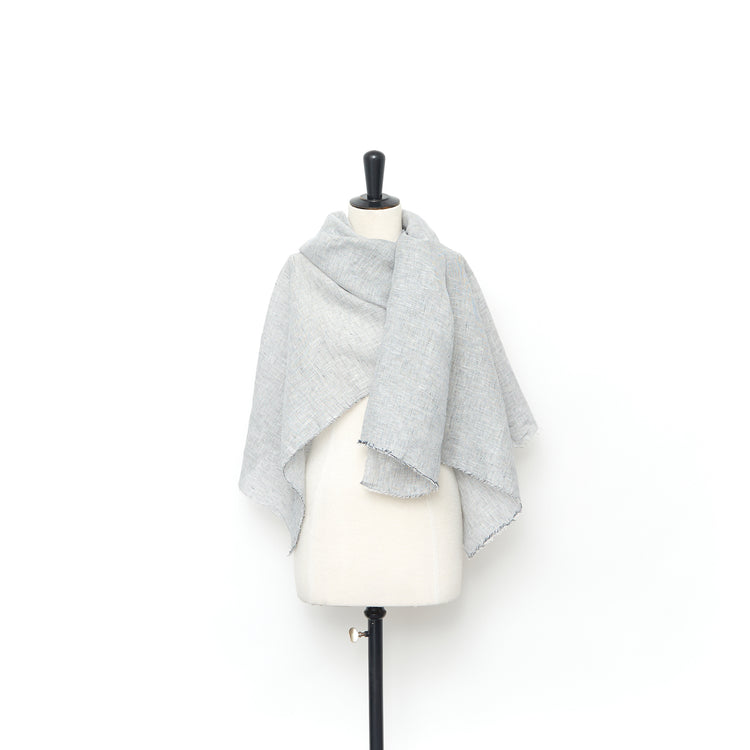 T22N01347 | Linen Fil A Fil Shantung Effect - view 2