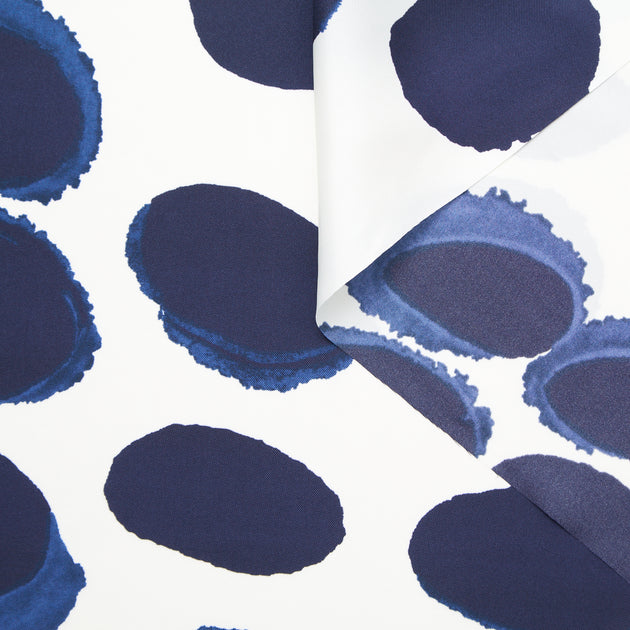 t22n01372 | Twill de Soie à Pois Larges
