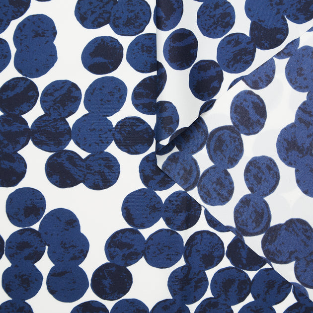 t22n01373 | Twill de Soie à Pois