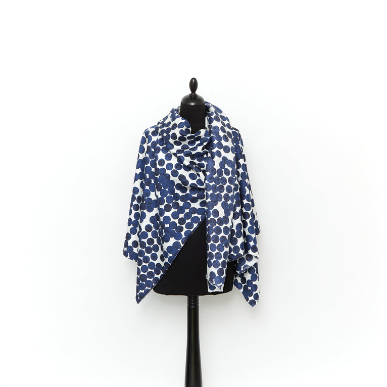 t22n01373 | Twill de Soie à Pois - vue 2