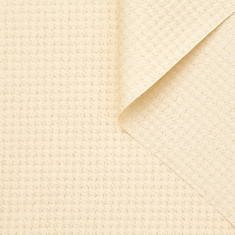 T22N01377 | Lurex Houndstooth Silk Canvas - view 1