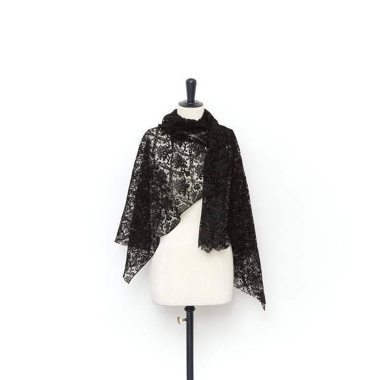 T22N01380 | Nylon Floral Guipure - view 2