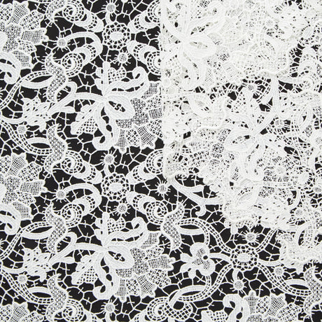 T22N01380 | Nylon Floral Guipure