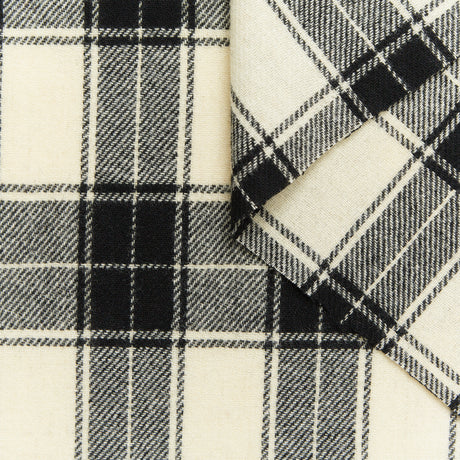 t23a05120 | Laine Vierge À Carreaux Plaid