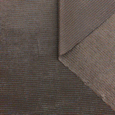 T23A05129 | Stripe Lamé Crepe