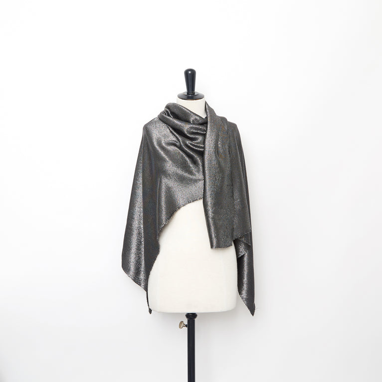 T23A05129 | Stripe Lamé Crepe - view 2