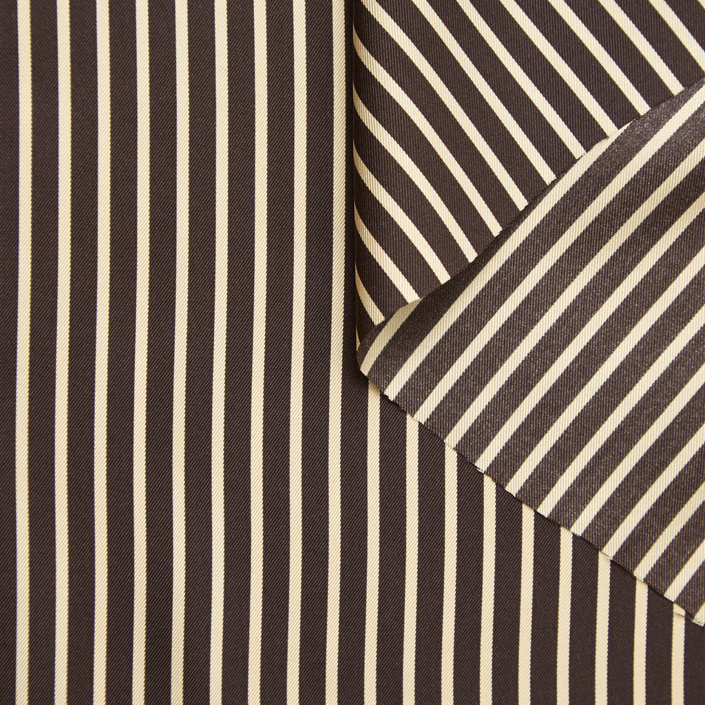 T23A05162 | Stripe Silk Twill
