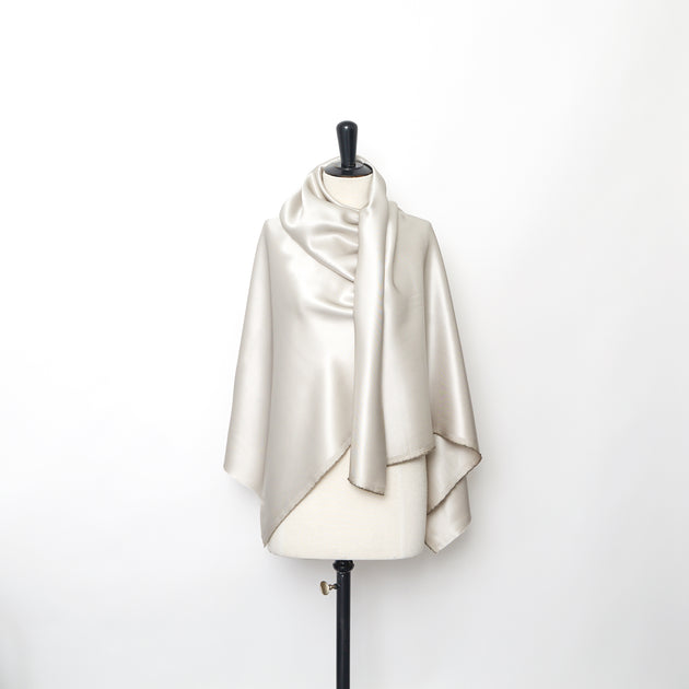 t23a05238 | Sergé De Soie Double Face Brillante