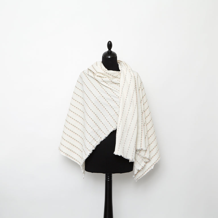 T23A05456 | Textured Stripe Cotton Poplin - view 2