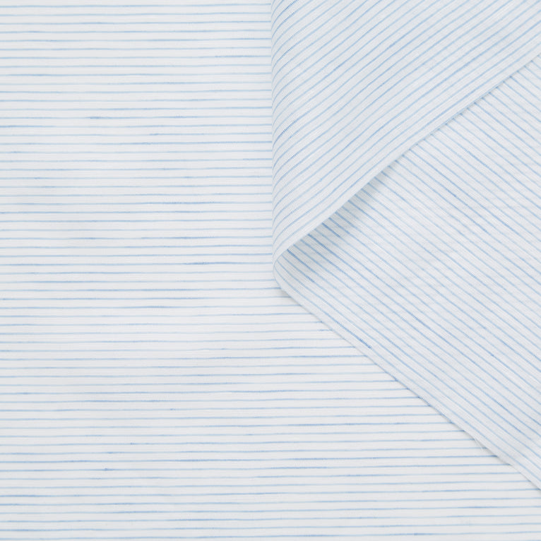 T23A05518 | Cotton &amp; Linen Stripe Gauze - view 1