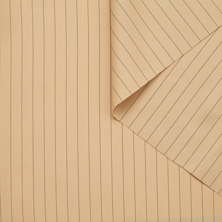 T23A05540 | Pinstripe Wool &amp; Silk Twill - view 1