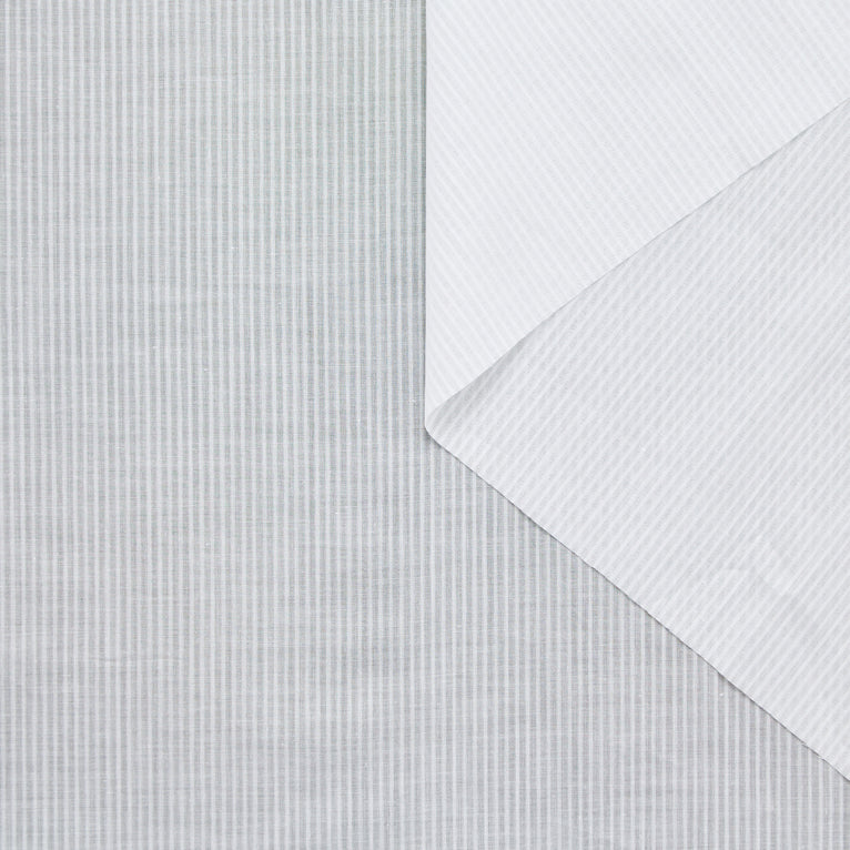 T23A05550 | Tone On Tone Stripe Cotton Voile - view 1