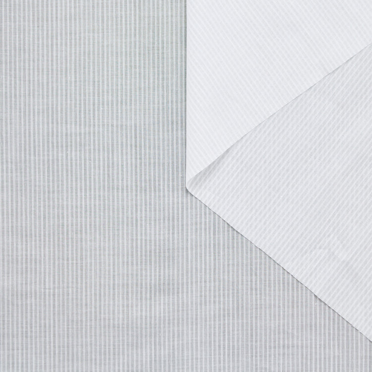 T23A05550 | Tone On Tone Stripe Cotton Voile - view 1