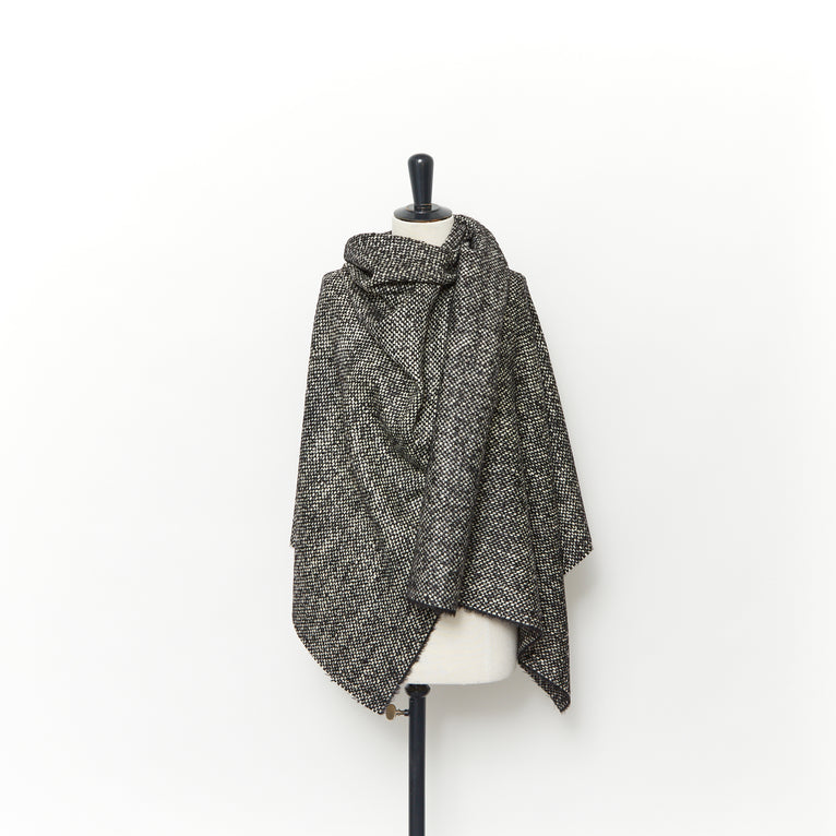 T23A06425 | Natté Bouclé Bicolore en Laine &amp; Mohair - vue 2