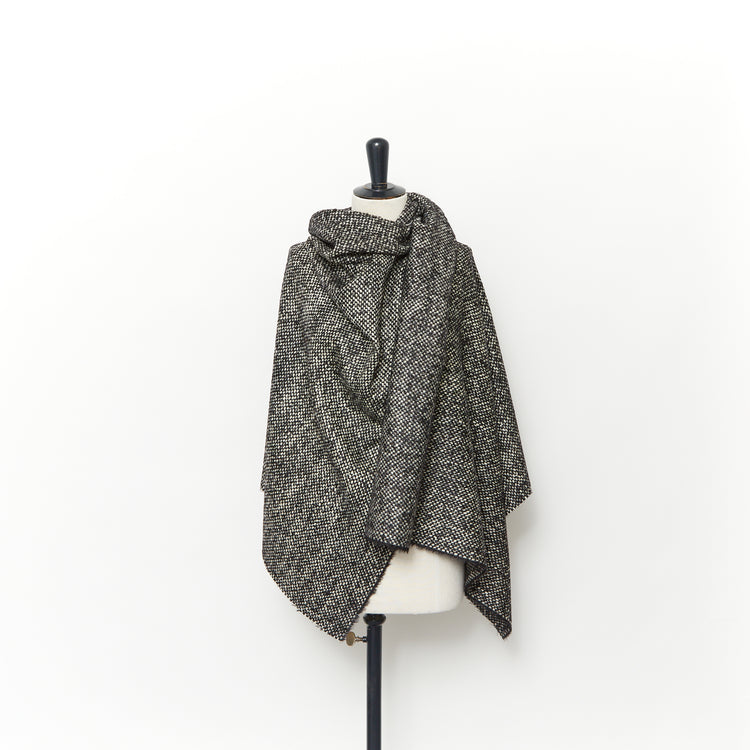 T23A06425 | Natté Bouclé Bicolore en Laine &amp; Mohair - vue 2