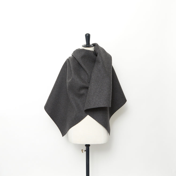 T23A06460 | Double Face Felted Wool Drap - view 2