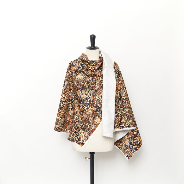 T23A06479 | Leo Patchwork Cotton Gabardine - view 2