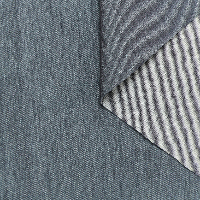 T23B06165 | Stiff Iridescent Denim BCI - view 1