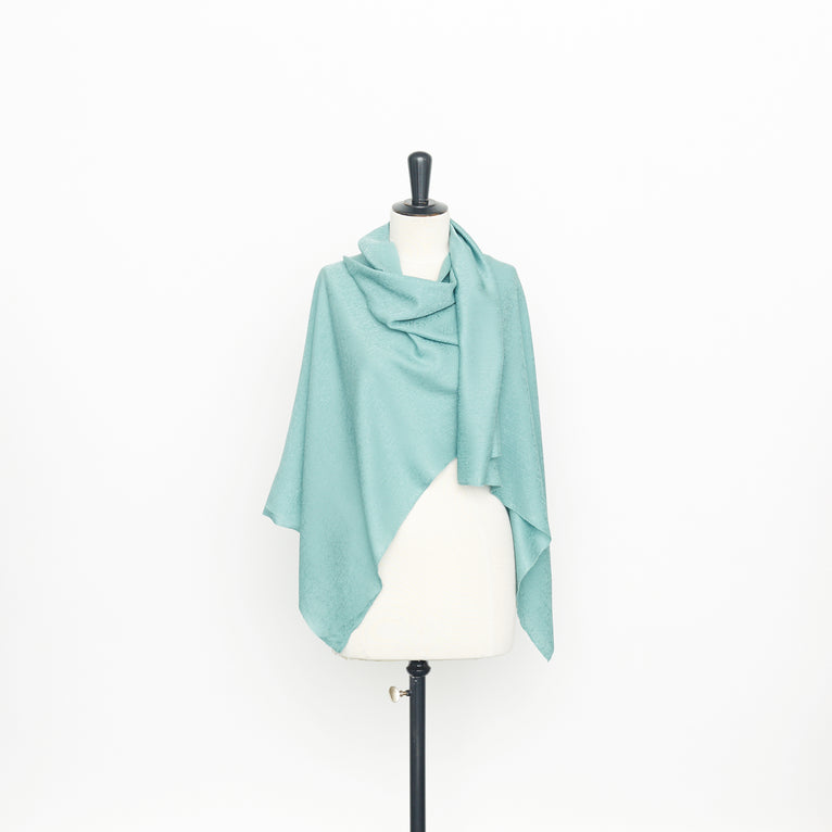 t23c04870 | Crêpe de Chine Jacquard en Soie - vue 3